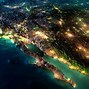 Image result for Mexico at Night From Space