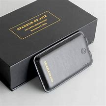 Image result for Leather Rechargeable Power Bank for iPhone