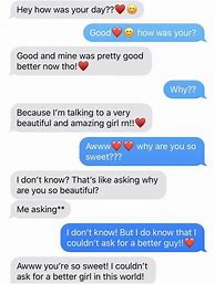 Image result for Cute Flirty Texts