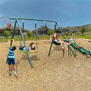 Image result for Heavy Duty Swing Sets