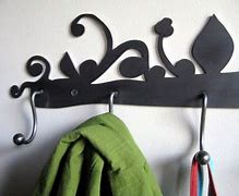 Image result for Forged Iron Double Coat Hooks
