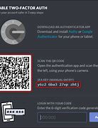 Image result for Discord 2FA Code