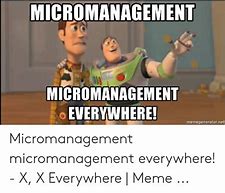 Image result for MicroManagement Meme