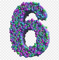 Image result for Colorful Number 6