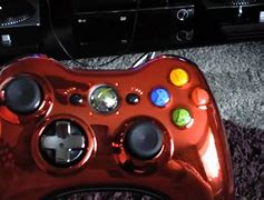 Image result for Red Chrome Xbox 360 Controller
