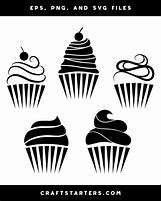 Image result for Elegant Cupcake Clip Art