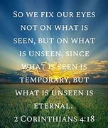 Image result for 2 Cor 4:18