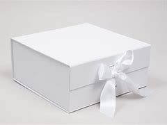 Image result for White Gift Box with Lid