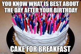 Image result for Day After Birthday Meme