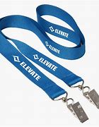 Image result for Double Bulldog Clip Lanyard