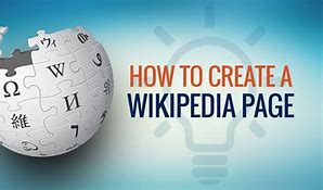 Image result for How to Create Wikipedia Page