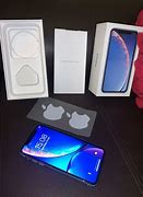 Image result for iPhone XR Blue Box