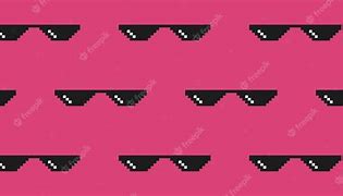 Image result for Pixelated Sunglasses