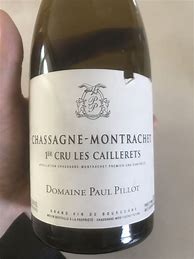 Image result for Paul Pillot Chassagne Montrachet Caillerets