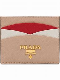 Image result for Prada Logo Plaque Card Holder