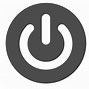 Image result for Power Off Icon White