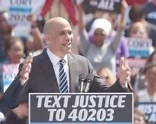 Image result for Cory Booker Gun Control