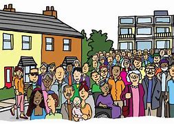 Image result for Crowd People Cartoon