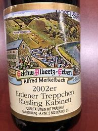 Image result for Alfred Merkelbach Erdener Treppchen Riesling Spatlese #5 16