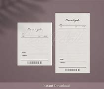 Image result for Etsy Receipt Template