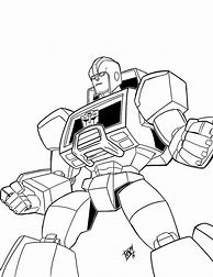 Image result for Transformers Line Art Ironhide