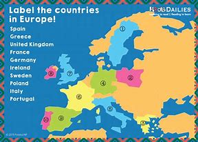 Image result for Europe Map Fun