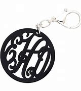 Image result for Monogram Keychain