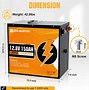 Image result for 12V 150AH Lithium Battery