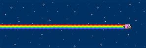 Image result for Nyan Cat Space Back Ground