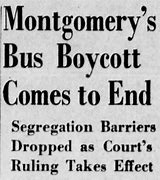Image result for Picture About the Montgomery Bus Boycott