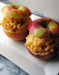 Image result for Baked Apple Slices with Cheese Nuts