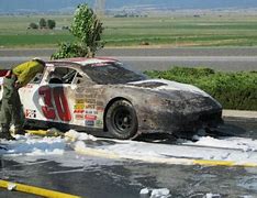 Image result for Damaged NASCAR Vehicle