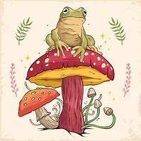 Image result for Cottagecore Frog Aesthetic