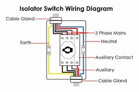 Image result for Isolator Switch Wiring Diagram