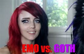 Image result for Goth or Emo