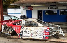 Image result for Abandoned NASCAR Race Cars