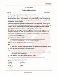 Image result for English ICSE Sample Paper