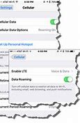Image result for iPhone Data Roaming Setting