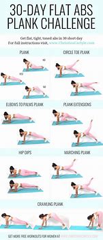 Image result for Easy 30-Day Plank Challenge