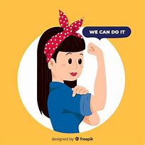 Image result for We Can Do It Cartoon