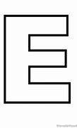 Image result for Letter E Clip Art Black and White