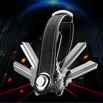 Image result for EDC Genuine Leather Keychain
