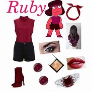 Image result for Steven Universe Ruby Costume