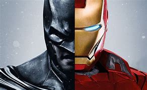 Image result for Batman vs Iron Man