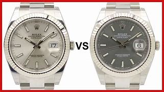 Image result for Steel vs White Gold Rolex