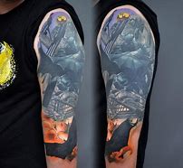 Image result for Batman Arm Tattoo