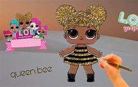 Image result for Queen Bee LOL Doll Drawing