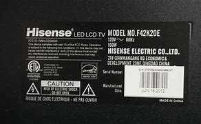 Image result for F42K20E Hisense TV