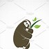 Image result for Sloth Face Vector