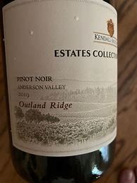 Image result for Kendall Jackson Pinot Noir Jackson Estate Outland Ridge Anderson Valley
